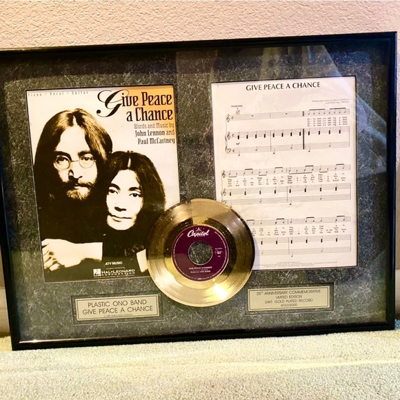 25th Anniversary Commemorative Gold-Plated Record - Picture 2 of 10